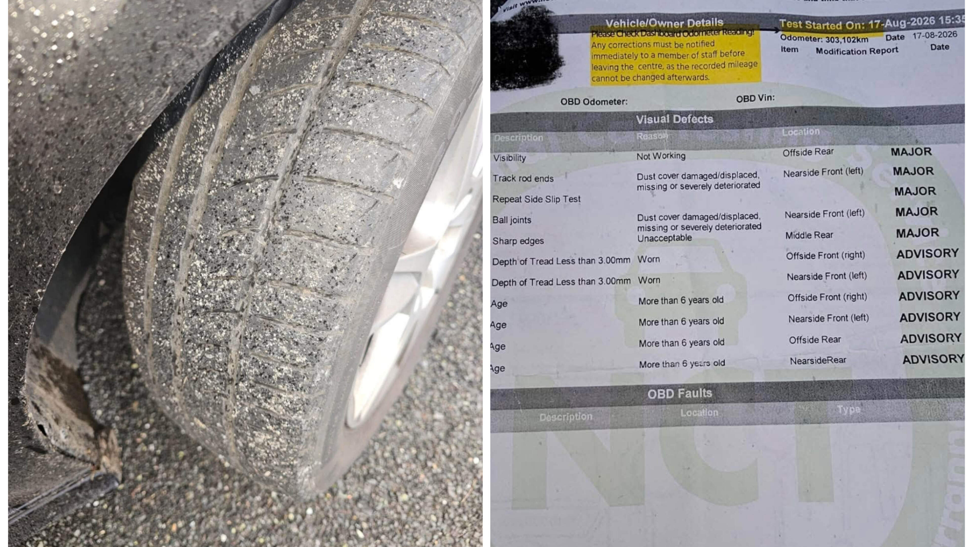 Offaly gardaí seize two vehicles following safety concerns